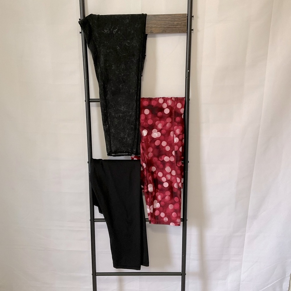 Bundle of size Extra Large leggings one from Avia, Nude Tech, & Studio Splendid
